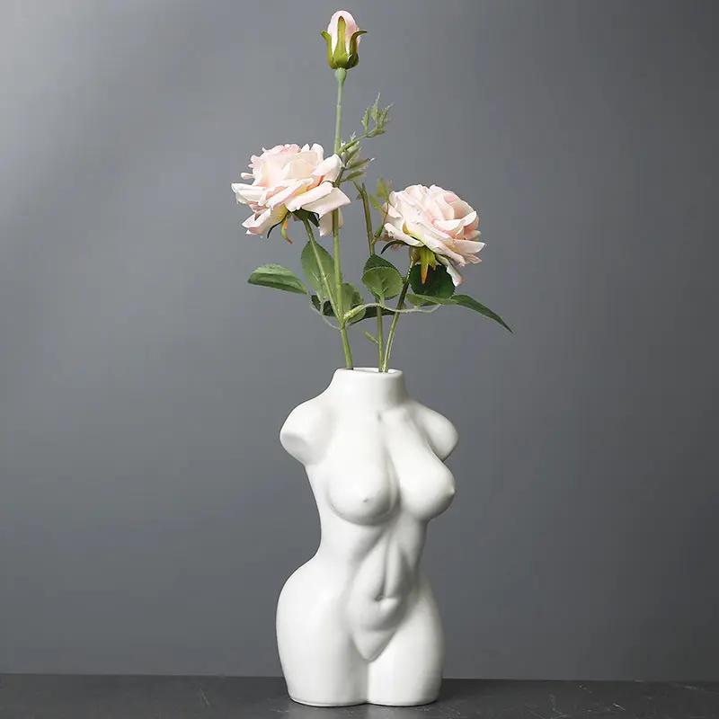 Coco FemmeVase — Vase décoratif corps féminin moderne & artistique PINK COCO